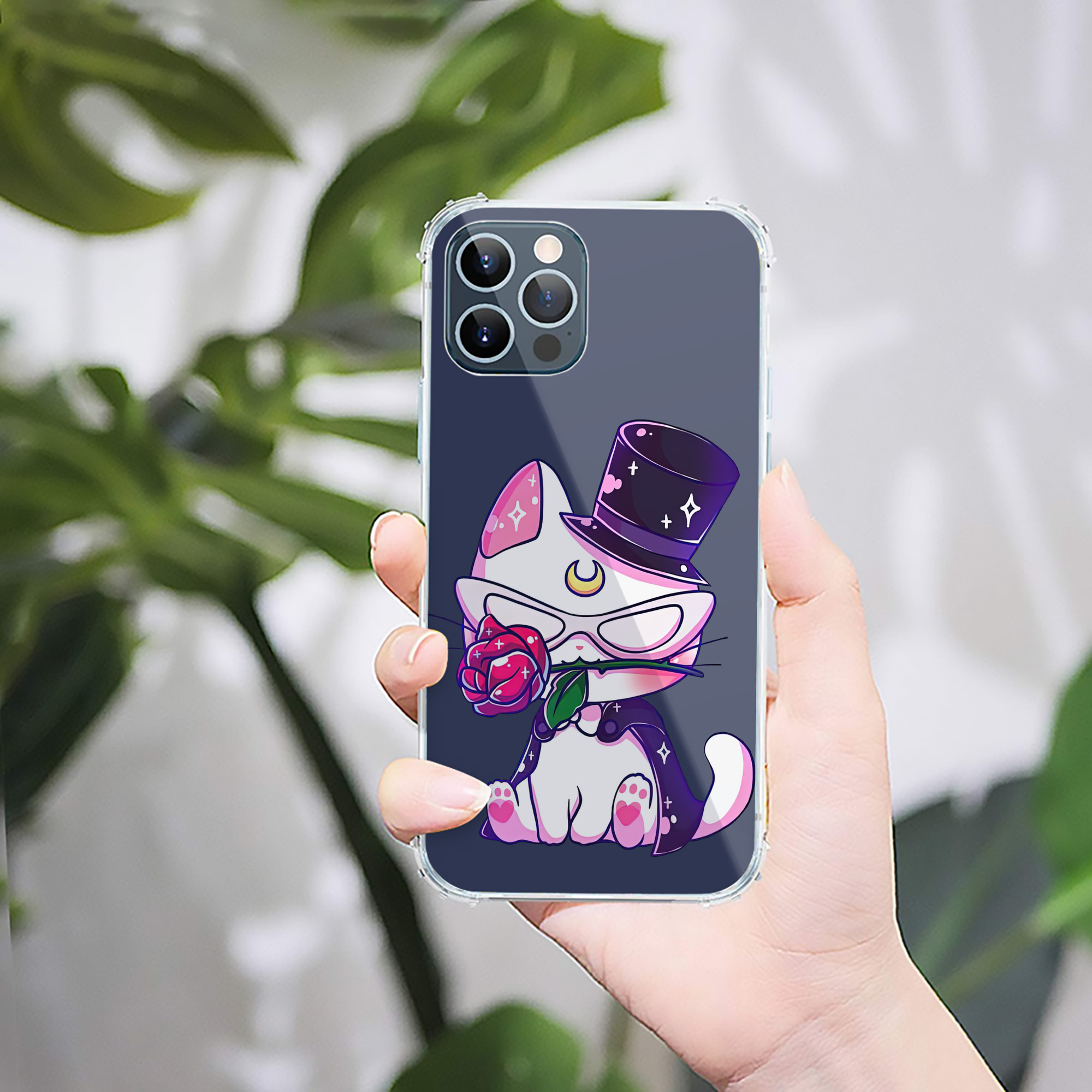 （画像用） 美少女戦士セーラームーン Sailor Moon 【iPhone 12シリーズ対応】透明スマホケース（クリアソフトケース）